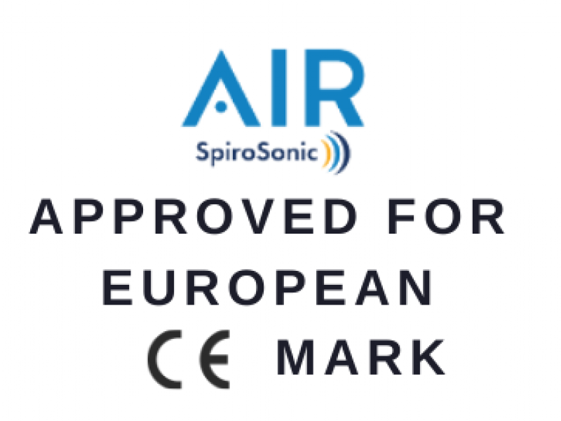 SpiroSonic AIR Approved for European CE Mark