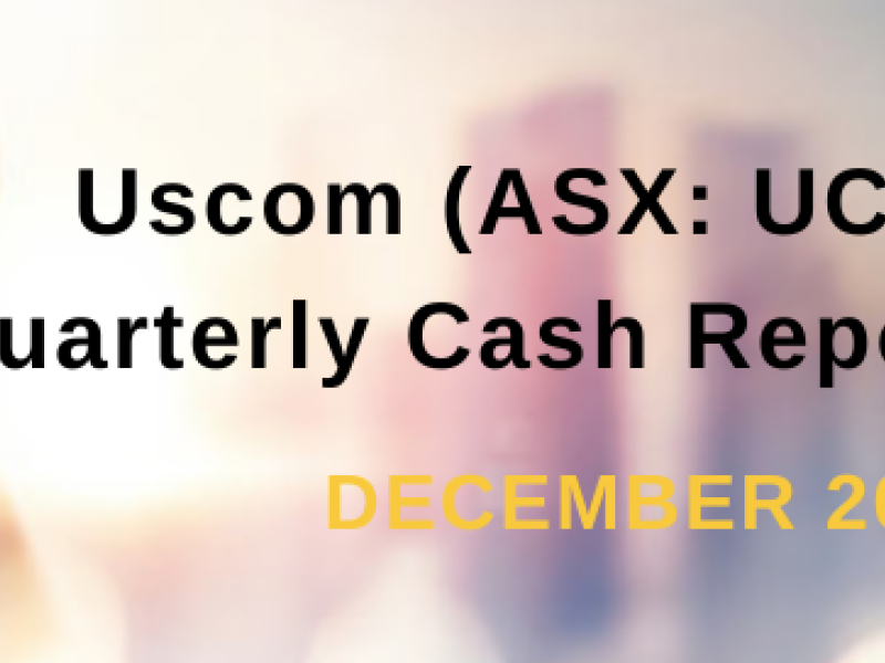 Uscom 4C Quarterly Results Q2 FY22